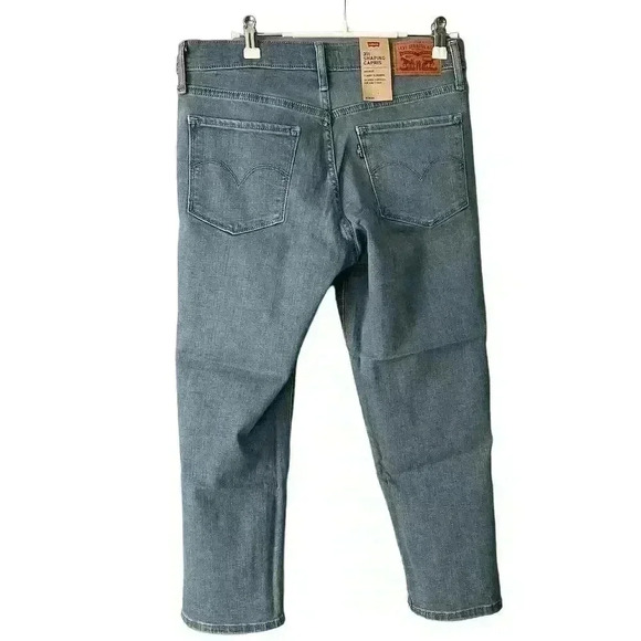 Levi's 311 Shaping Skinny Capris Jeans Light Blue Women's Size 8 Tummy Slimming - Picture 4 of 5